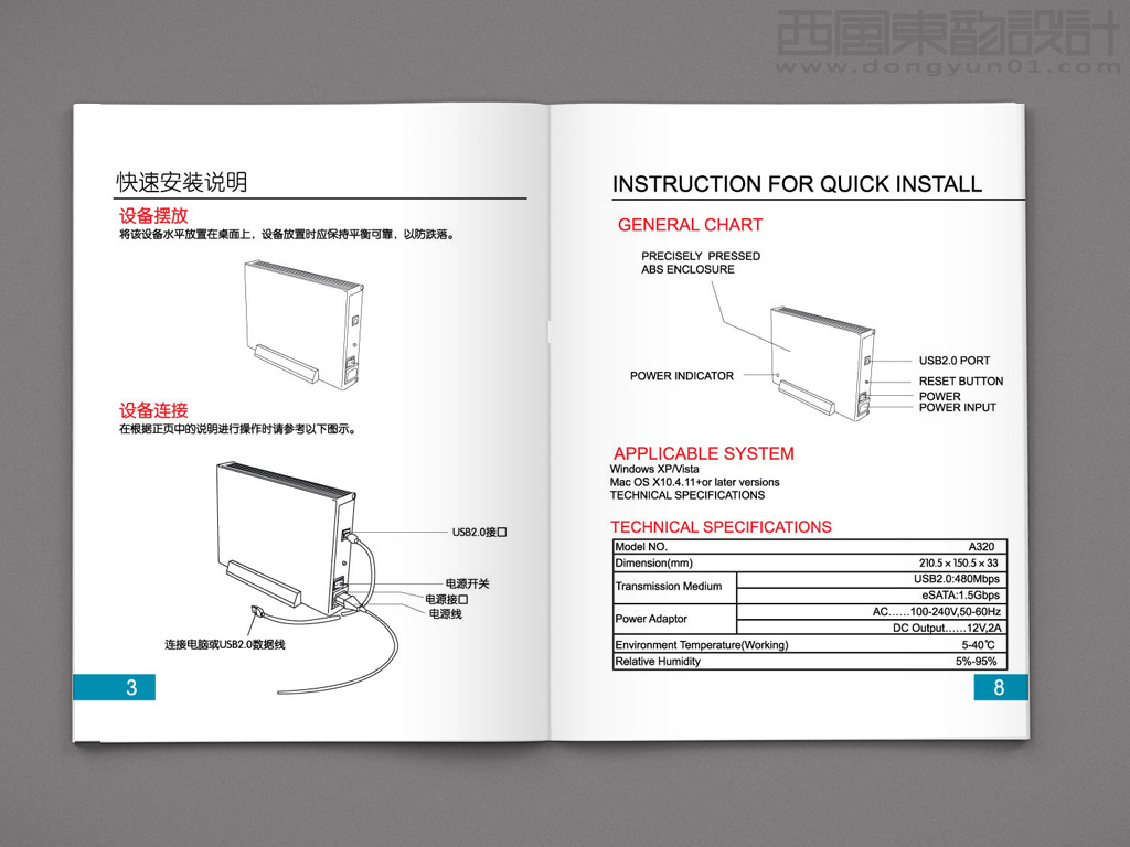 Ithink數(shù)碼電子產(chǎn)品快速入門指南說明書內(nèi)頁設(shè)計(jì)