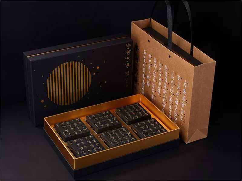 書法月餅禮盒包裝設(shè)計，吃的不是月餅，吃的是文化
