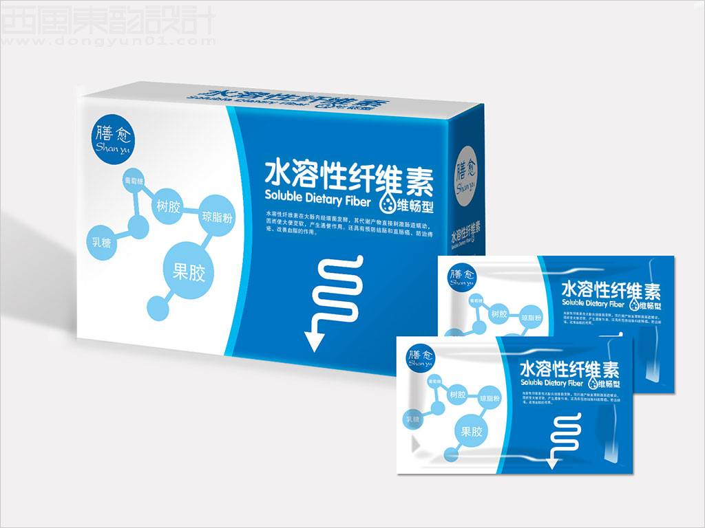 北京豐緣誠醫(yī)療器械有限公司膳愈水溶性纖維素保健品包裝設計