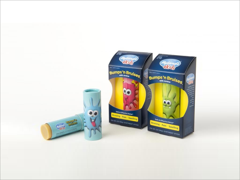 Hyland's 4 Kids人性化兒童藥品包裝設(shè)計實(shí)物照片