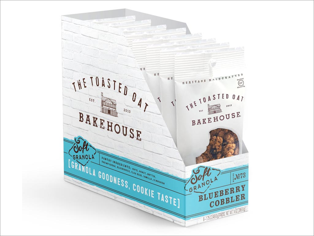 美國(guó)帶來懷舊之情的面包食品包裝設(shè)計(jì)