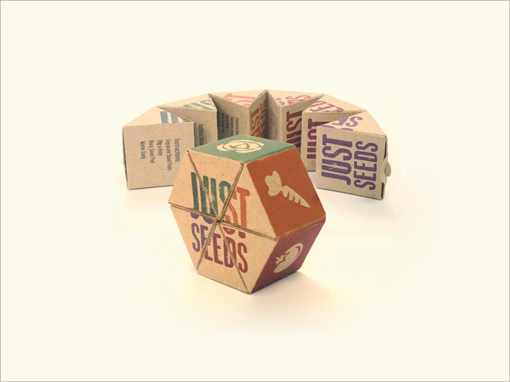 讓我們從這個(gè)有趣的異形形種子包裝設(shè)計(jì)開始。