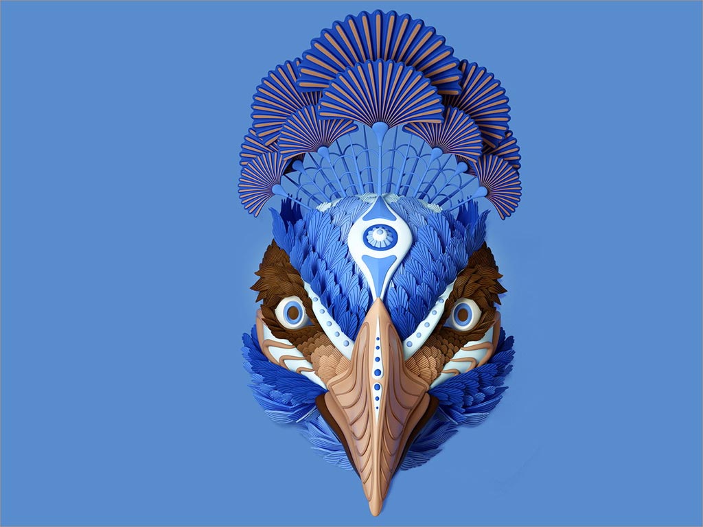 美國(guó)Birdman植物蛋白粉保健品包裝設(shè)計(jì)之插畫(huà)設(shè)計(jì)