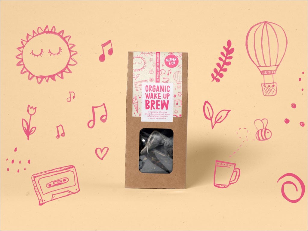 尼珀有機蘇醒茶包裝設(shè)計