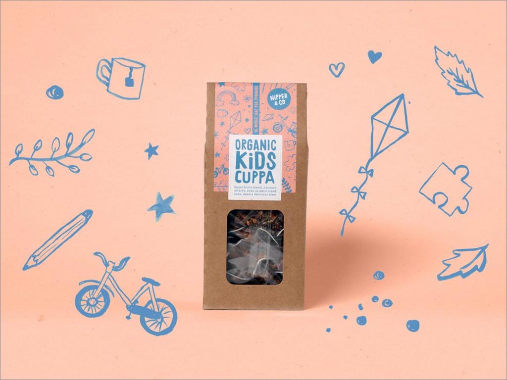 尼珀有機兒童茶包裝設(shè)計