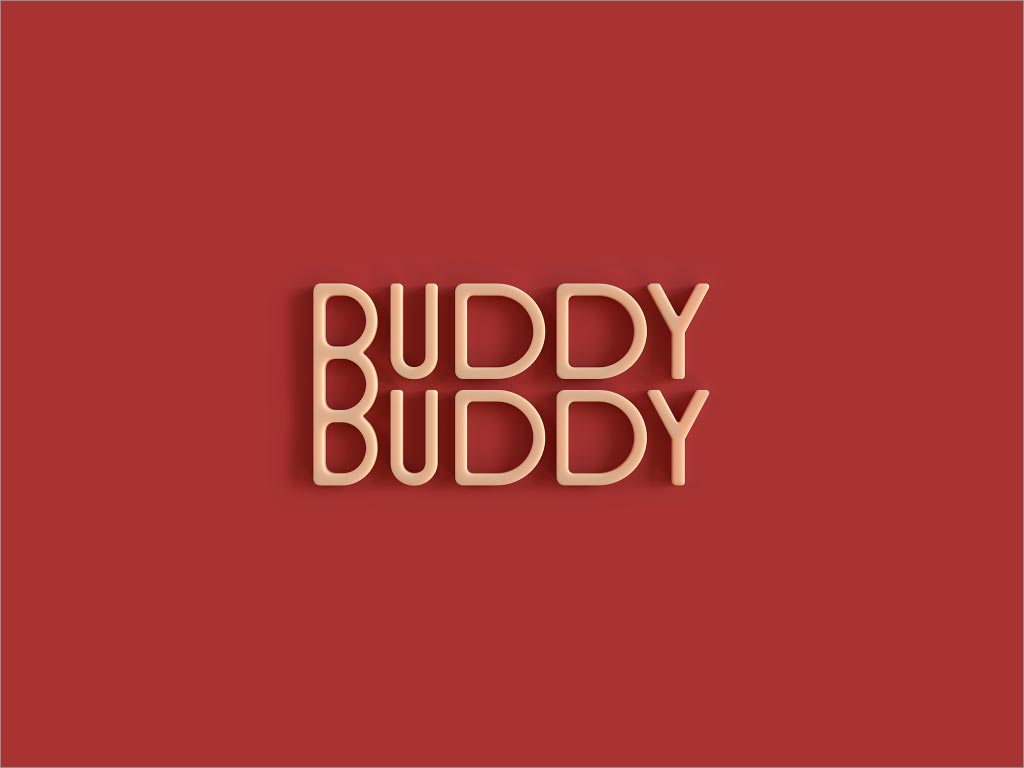 比利時Buddy Buddy堅果醬logo設計