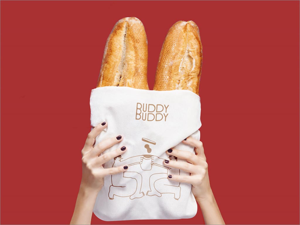 比利時Buddy Buddy堅果醬包裝紙設計