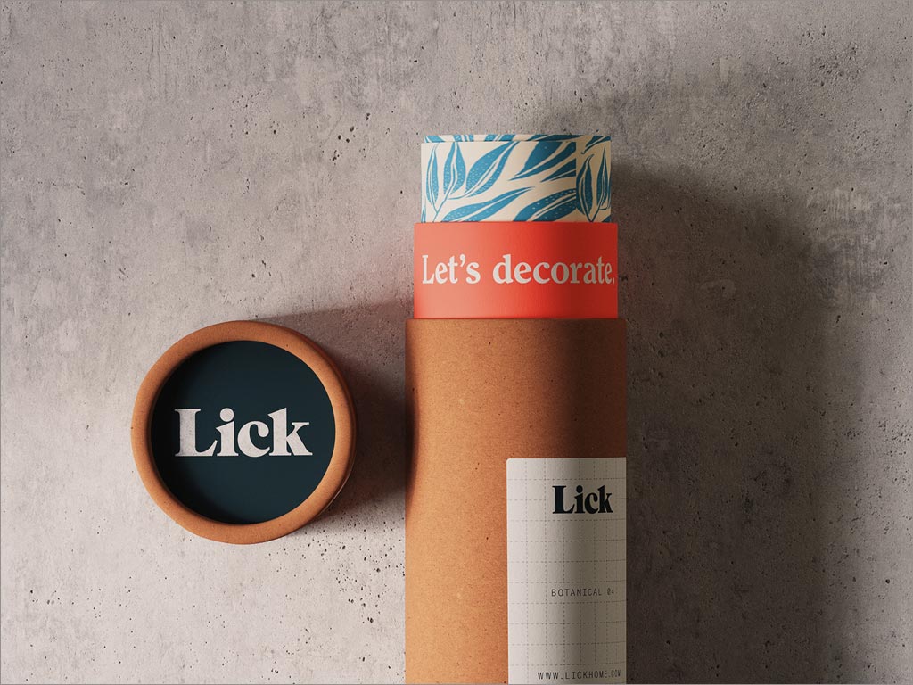 英國Lick壁紙包裝設計