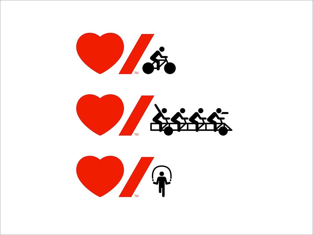 加拿大心臟與中風(fēng)基金會品牌logo設(shè)計(jì)