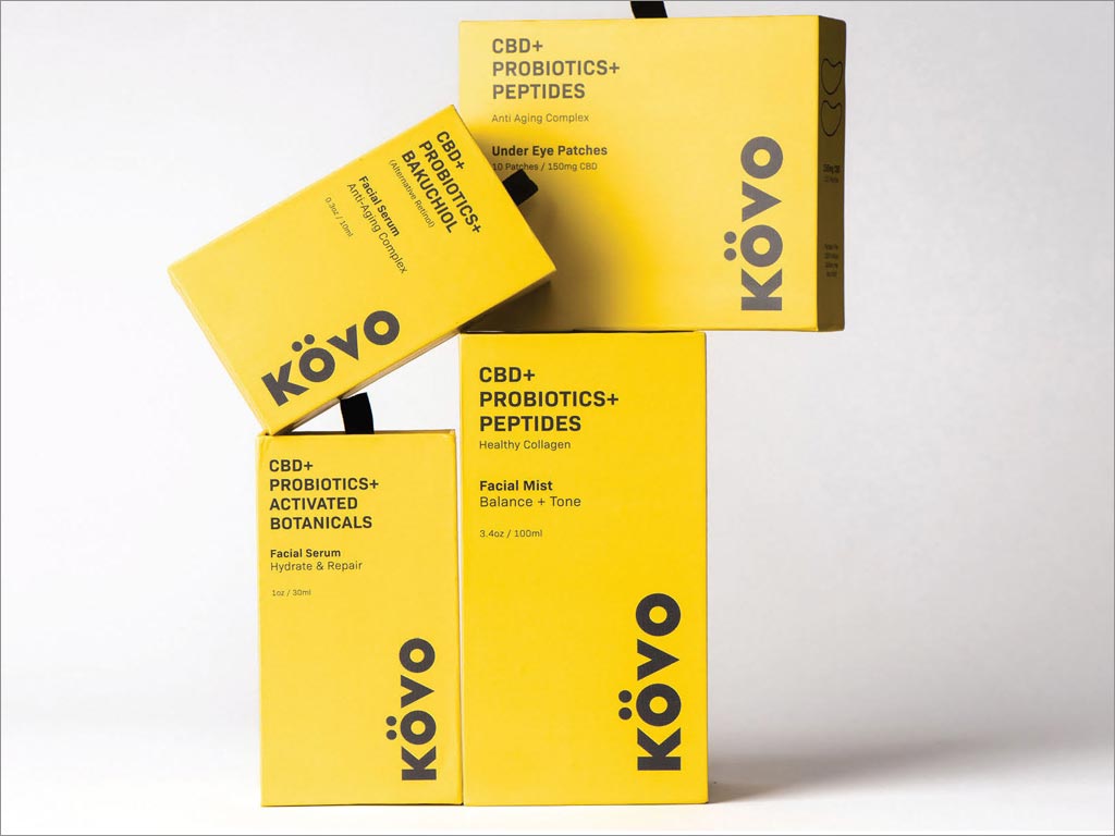 K?VO植物性益生菌護(hù)膚品包裝盒設(shè)計