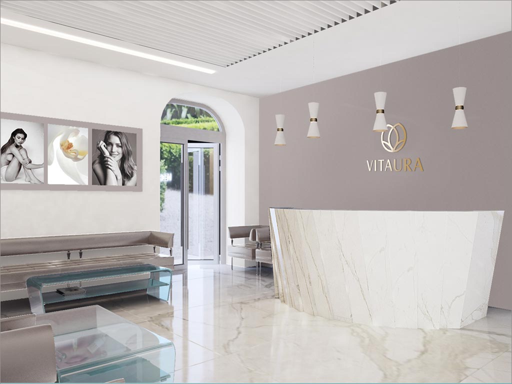 俄羅斯Vitaura整形外科診所店面形象si設(shè)計(jì)之店內(nèi)環(huán)境設(shè)計(jì)