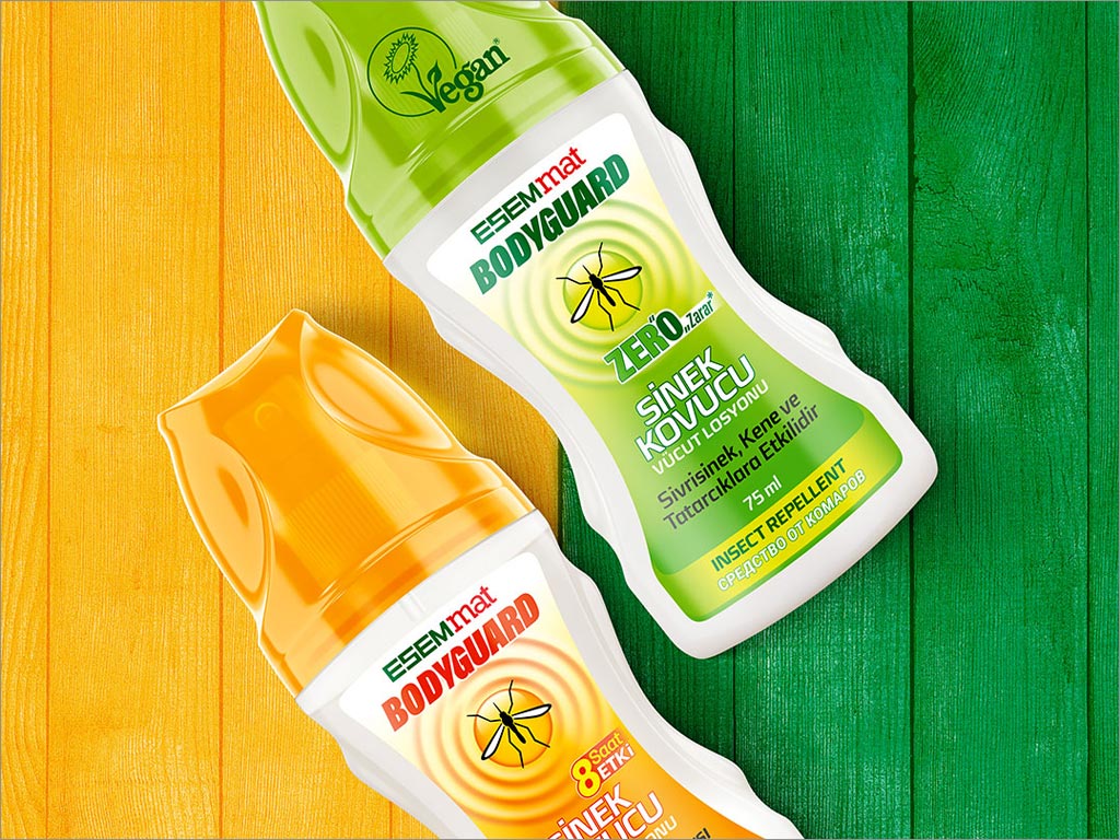 土耳其esem mat驅蚊噴霧劑瓶包裝設計