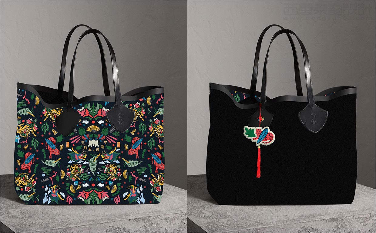 中國香格里拉酒店粽子手提袋設(shè)計