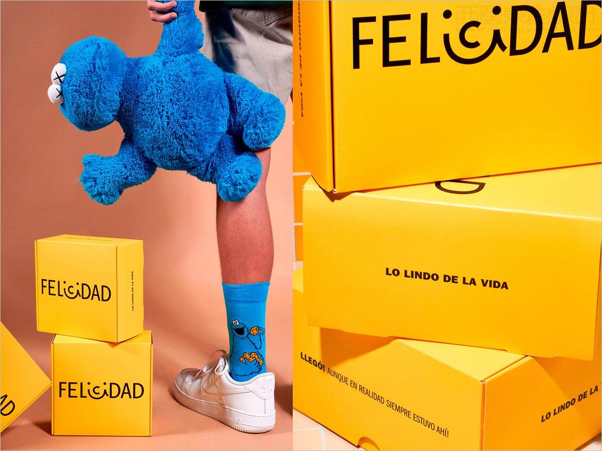 哥倫比亞Felicidad烘焙餅干面包裝盒設(shè)計(jì)