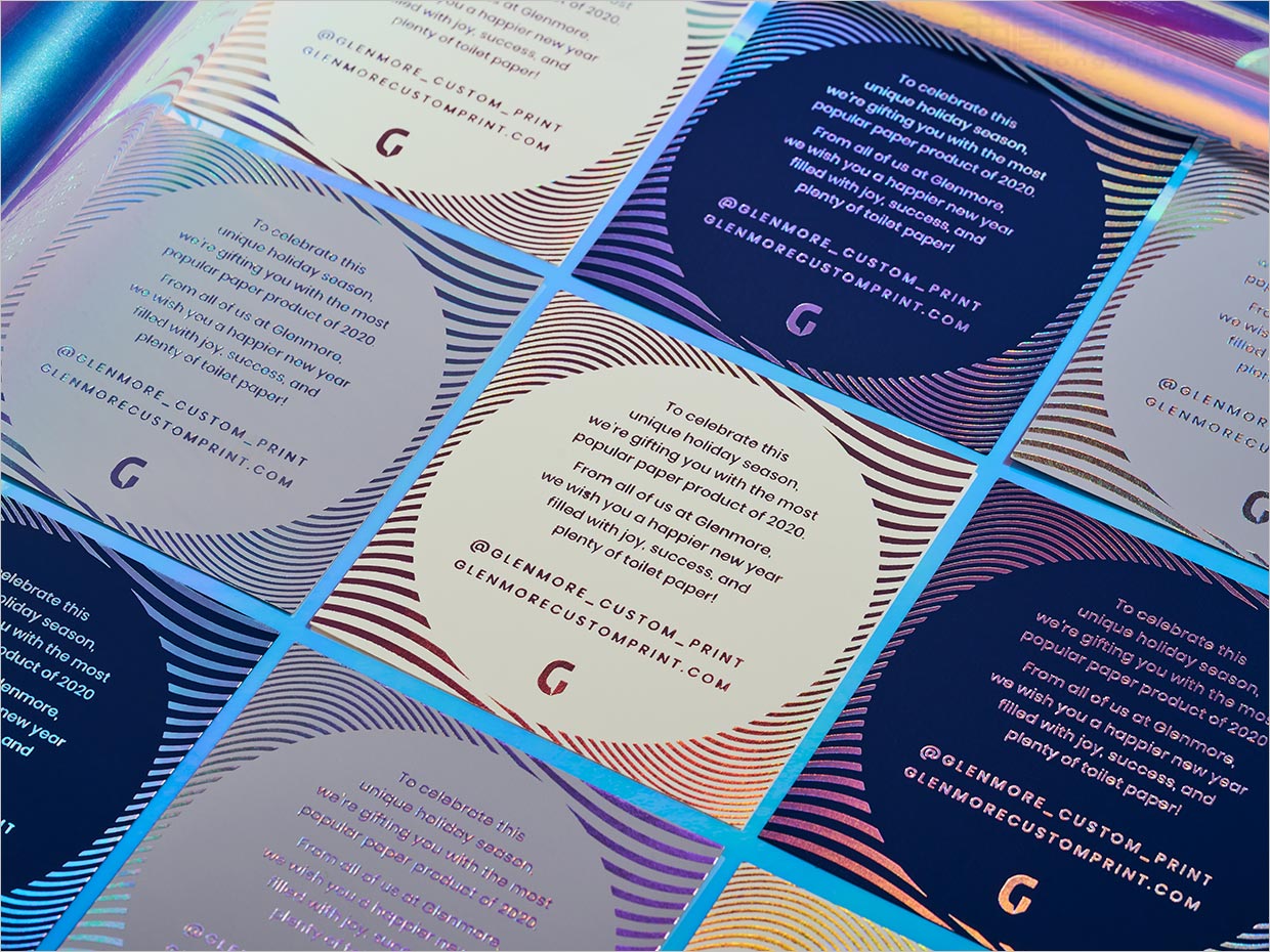 加拿大Glenmore衛(wèi)生紙包裝設計之局部細節(jié)展示