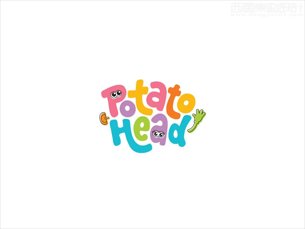 美國孩之寶Potato Head玩具logo設(shè)計(jì)