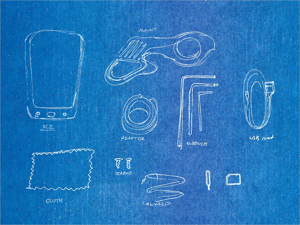 美國(guó)Hammerhead電子產(chǎn)品包裝盒設(shè)計(jì)之手繪草圖