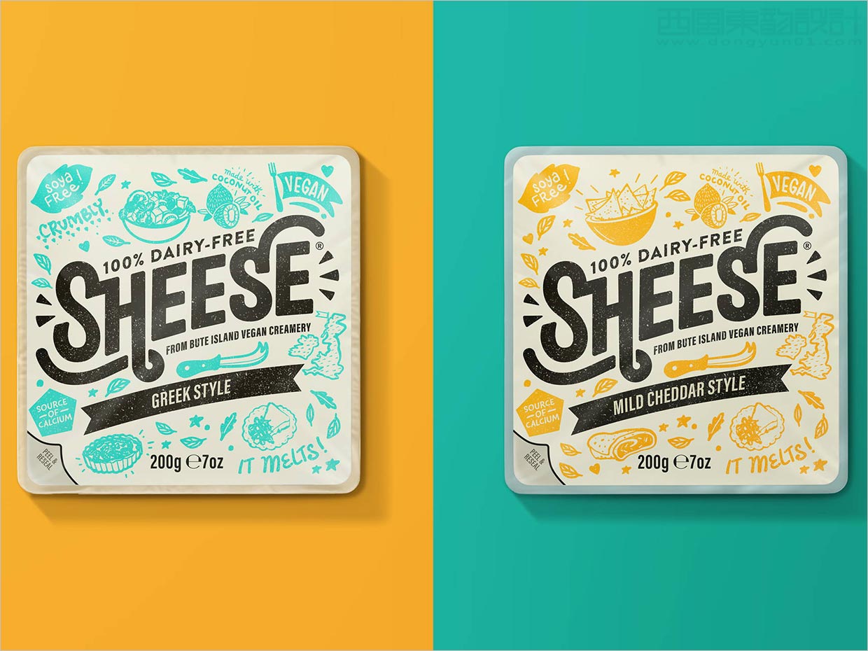 Sheese！純素奶酪包裝設(shè)計(jì)不一定要那么好！