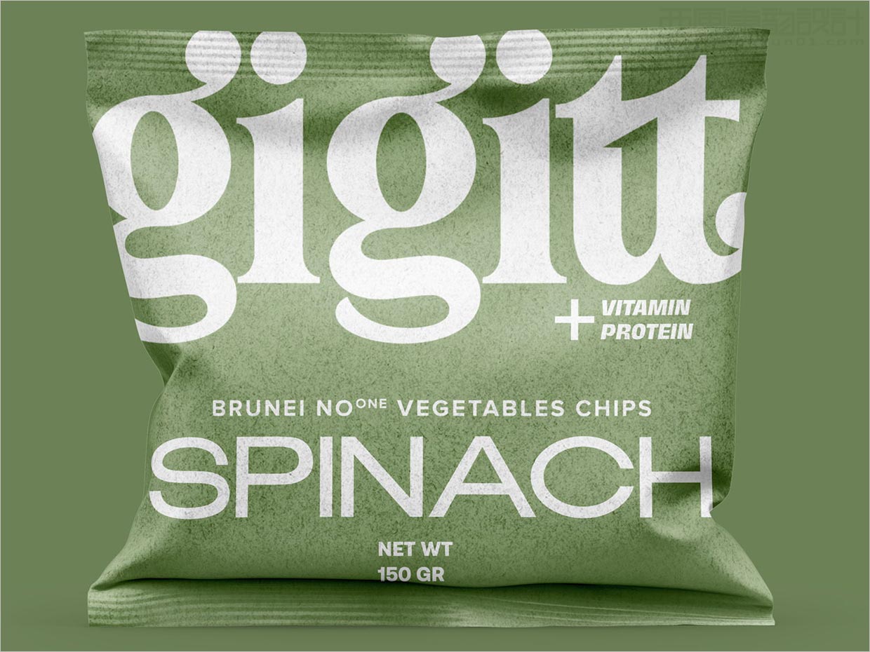 沒有食物圖片的簡(jiǎn)潔食品包裝設(shè)計(jì)