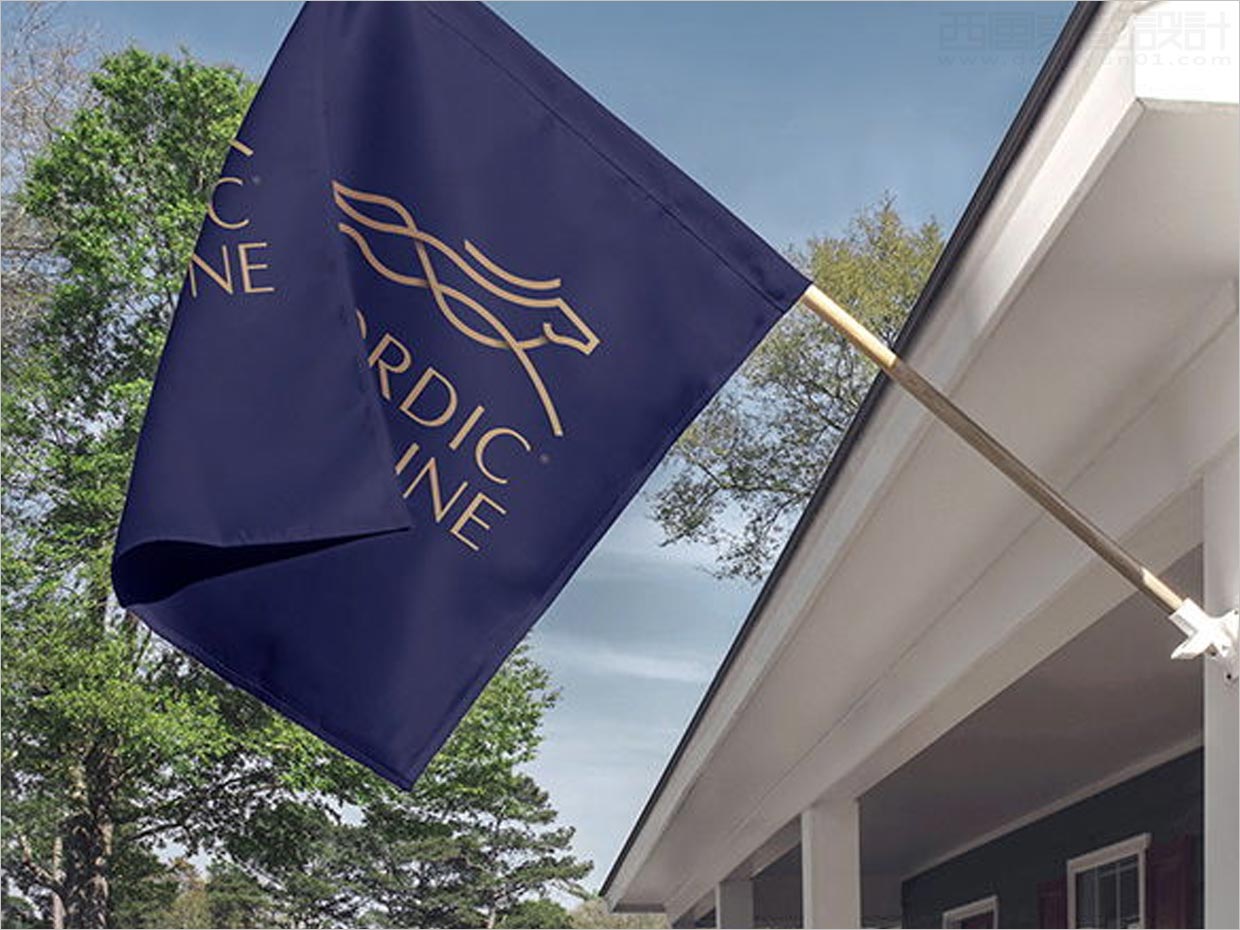 Nordic Topline寵物營養(yǎng)保健食品vi設(shè)計(jì)之旗幟設(shè)計(jì)