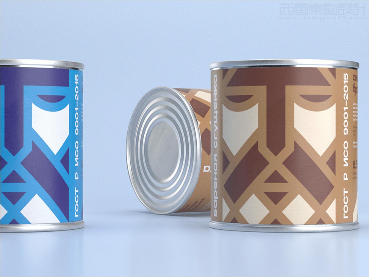 致敬古老雕塑藝術(shù)的俄羅斯牛奶包裝設計