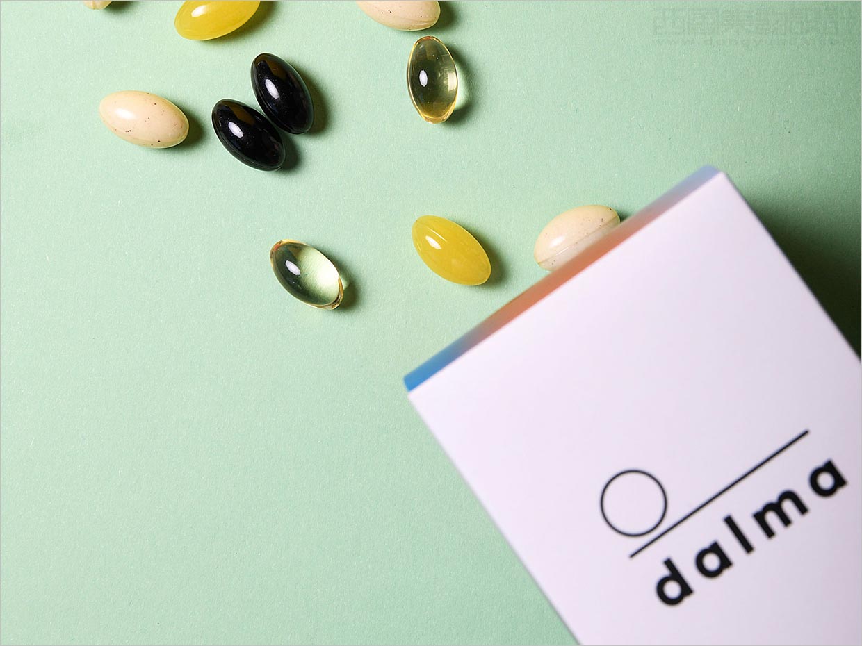 Dalma營養(yǎng)保健品外盒包裝設計之局部細節(jié)展示