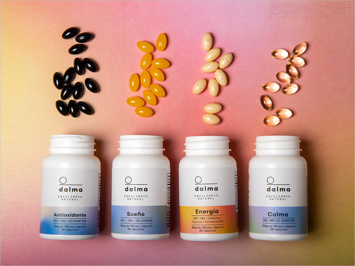 Dalma營養(yǎng)保健品瓶型設計