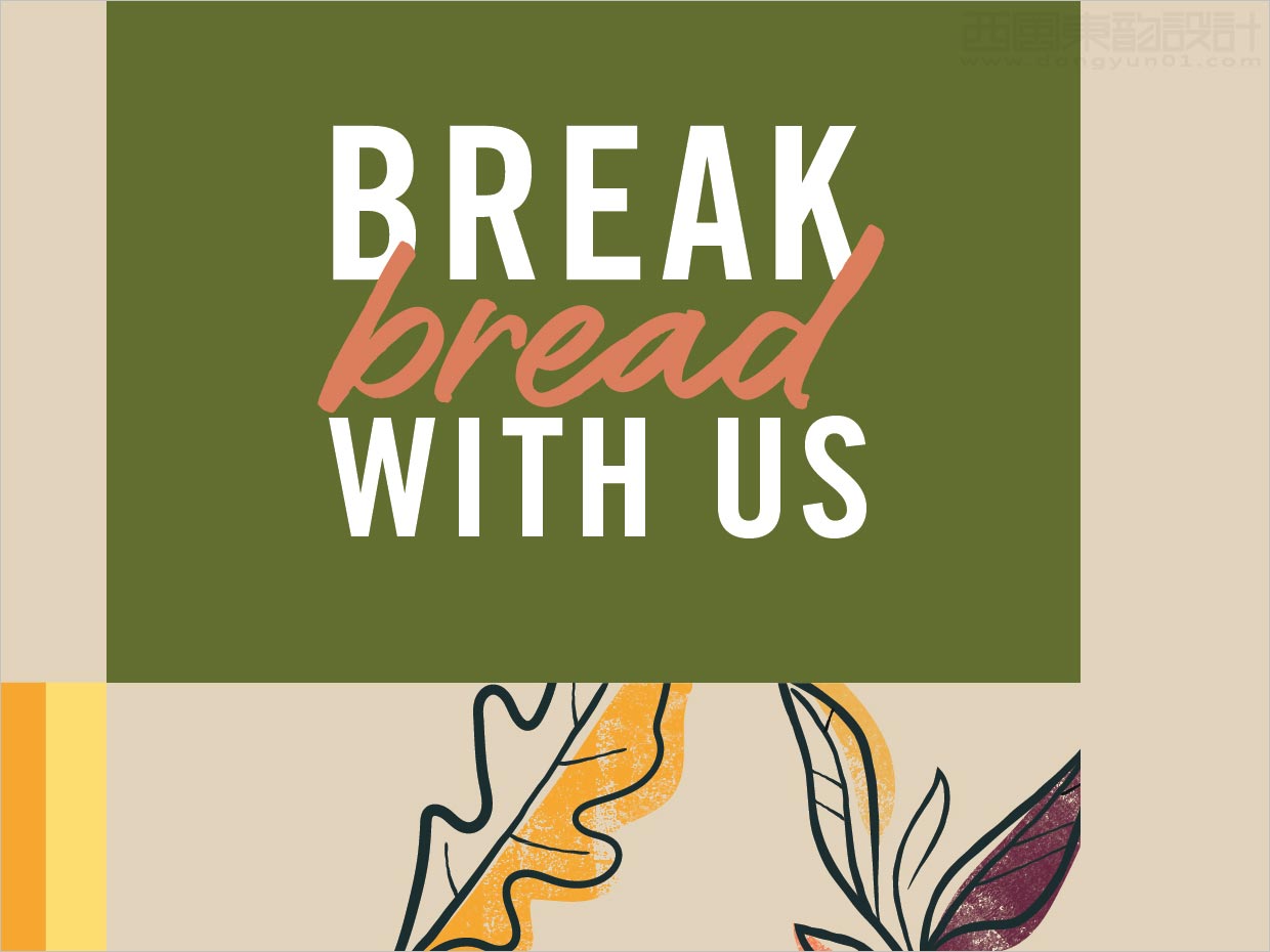 美國Panera面包品牌vi形象設計