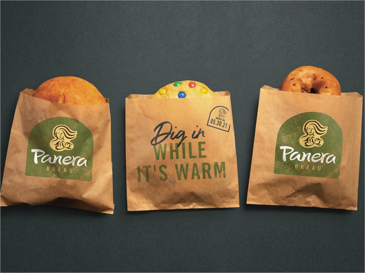 美國Panera面包包裝設計