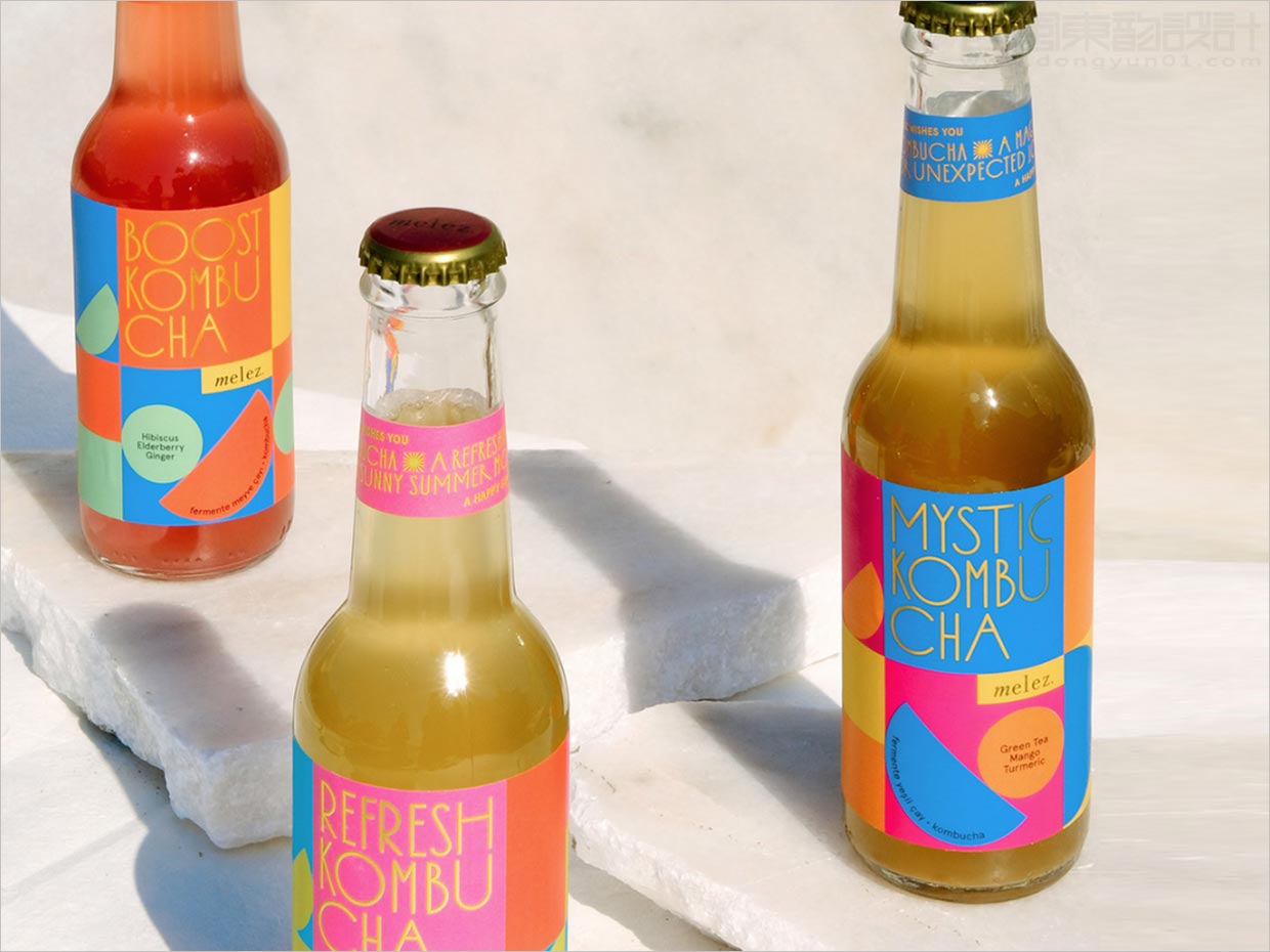 英國Melez Tea冰紅茶飲料包裝設(shè)計(jì)