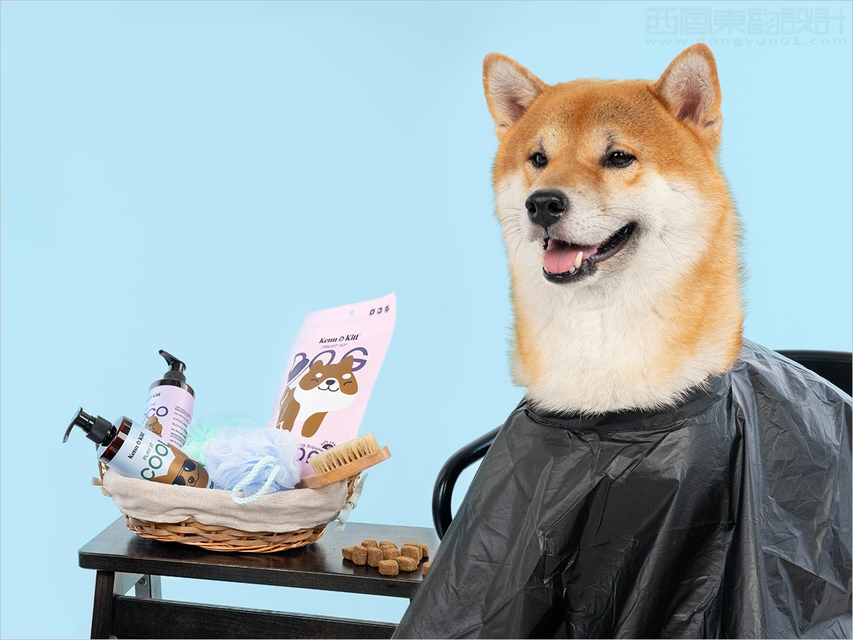 美國Kenn&Kitt寵物狗營養(yǎng)保健食品補(bǔ)充劑包裝設(shè)計之實(shí)物照片