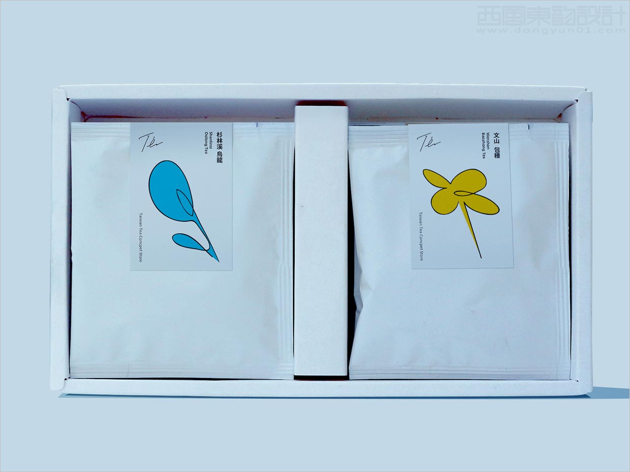 現(xiàn)代風格的臺灣Te茶葉包裝設計之內(nèi)部展示