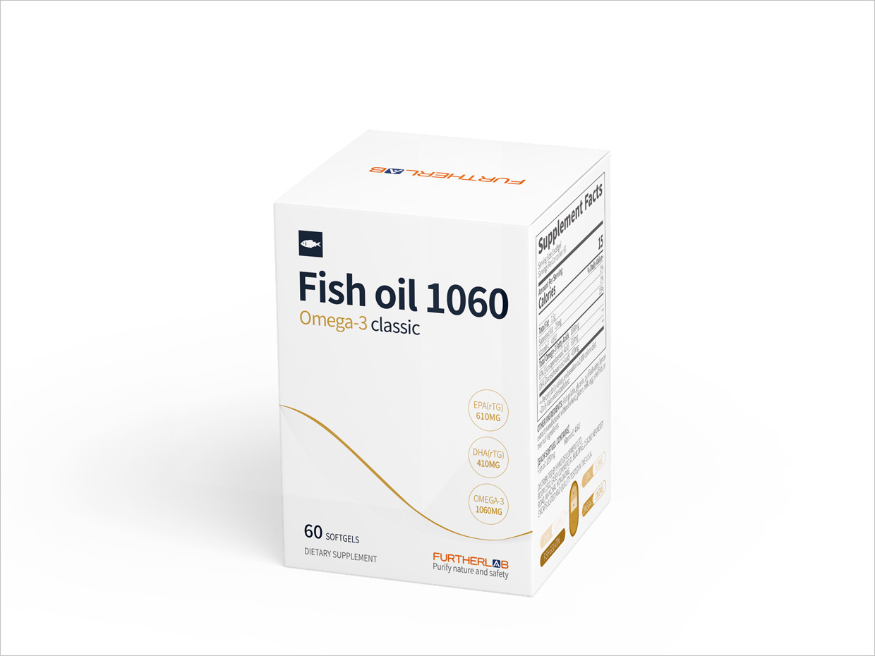 FURTHERLAB魚油保健品包裝設(shè)計(jì)