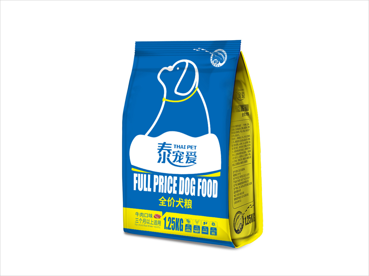 泰寵愛寵物食品袋包裝設(shè)計(jì)
