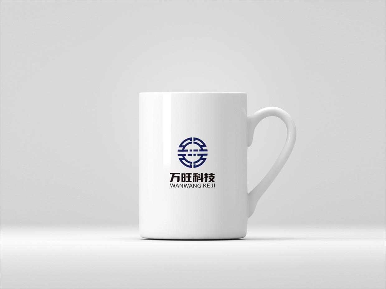 北京萬旺科技公司logo設(shè)計之茶杯設(shè)計
